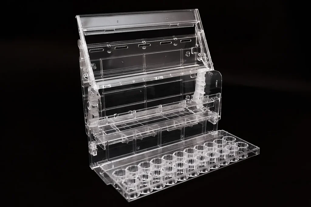 テスターホルダー（ディスプレイ・射出成形事例） - 株式会社タイセイ