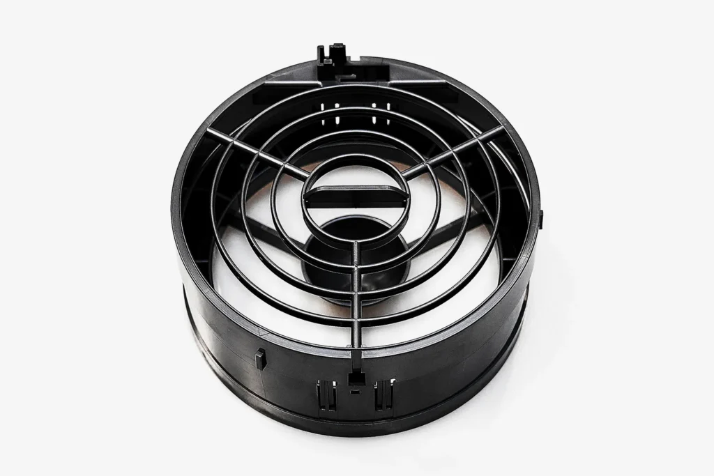 住宅用換気扇ファンカバー（住宅設備・射出成形事例） - 株式会社タイセイ